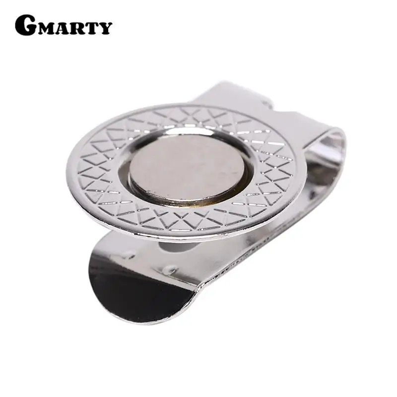 

Golf Ball Mark With Golf Hat Clip Magnet Alloy Golf Marker Accessories