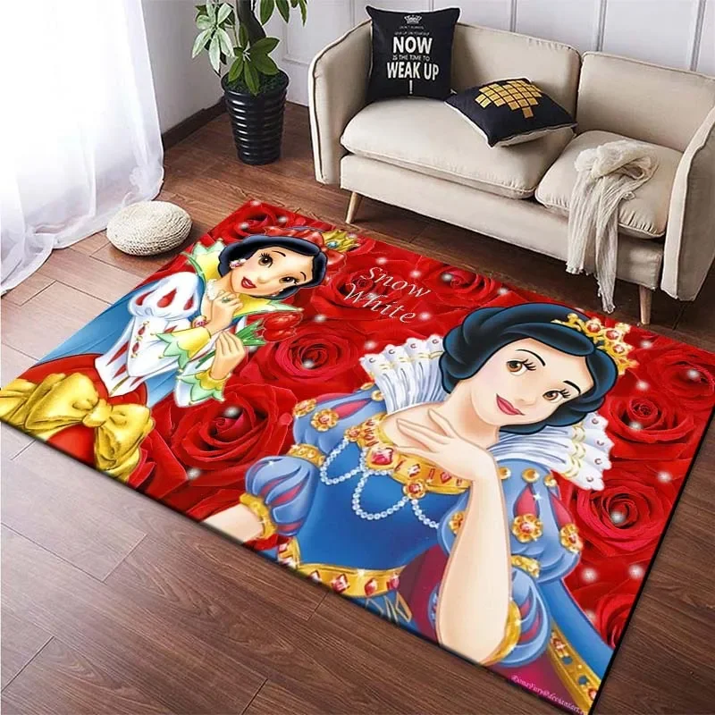 

Large Sizes Carpet Snow White Area Rug Carpet for Living Room Children's Bedroom Girl Room Decor Sofa Doormat Kids Mat Gift