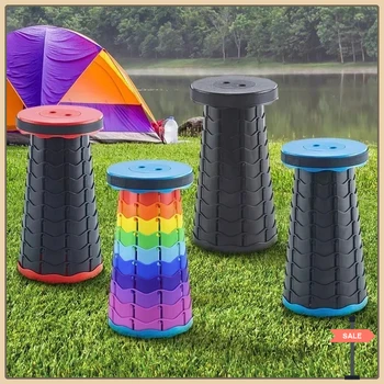 Portable foldable telescopic chair 1