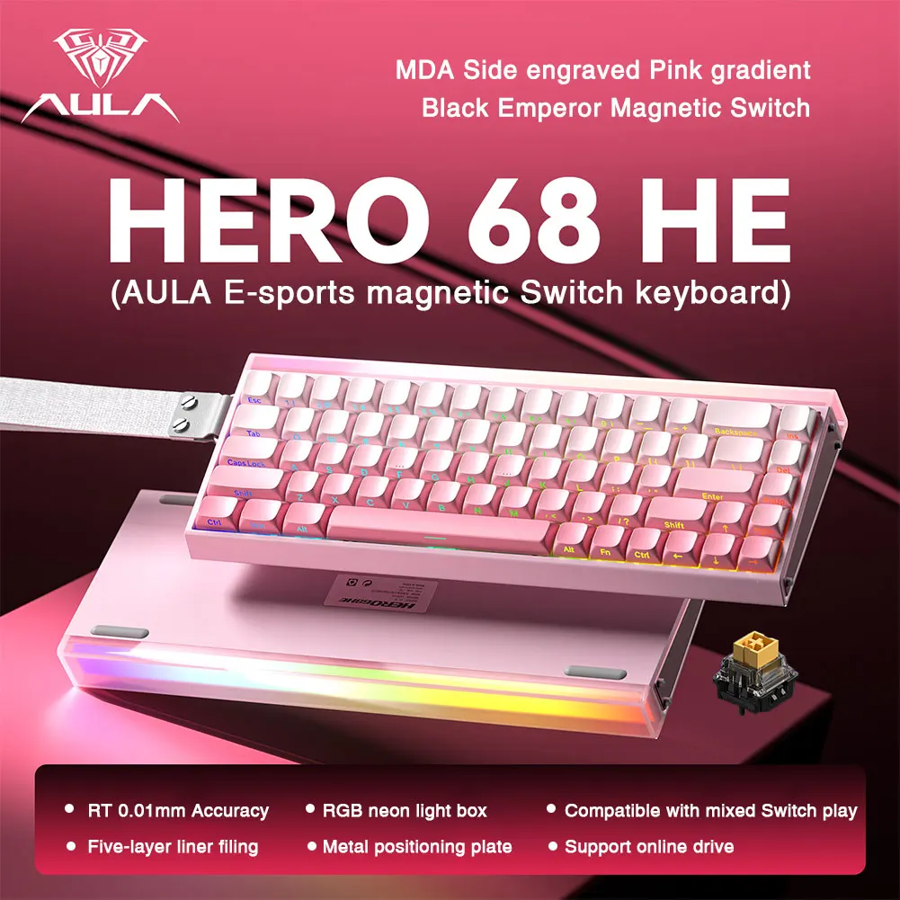 Pink side engraved