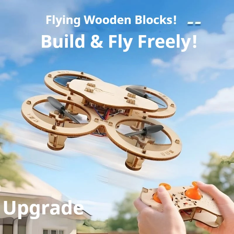Trädrönare att bygga själv - Fjärrstyrd quadcopter för barn