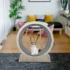 Durable Cat Wheel Replacement Mat Anti-Skid Quiet Design for Pet Exercise Suitable for Cats Squirrels Bears Hedgehogs 3