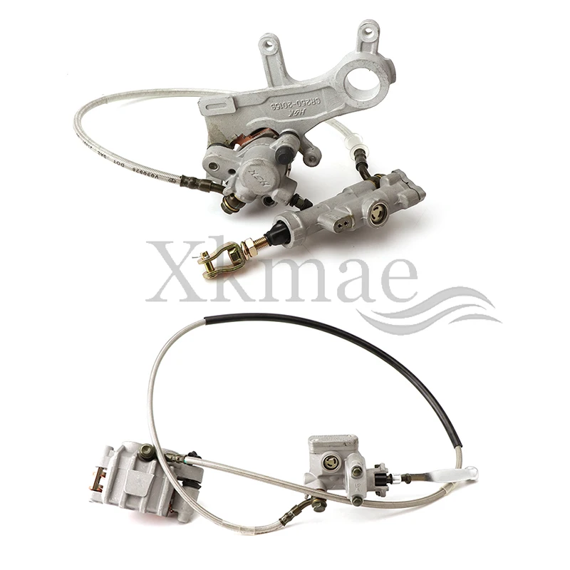 Front Rear Disc Brake Assembly For Honda Cr Crf Crfx 125 250 450 Pit Dirt Bike Hydraulic Brake Caliper Cylinder