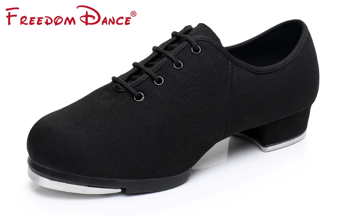 BrandNewClassicClothCloggingTapShoesForMenWomenLaceUpMiddle