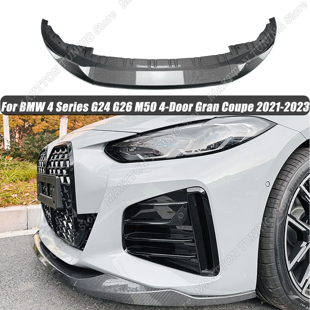 BMW 4シリーズ G22 G26 430 425 エクステリアフロントフォグライトフレームカバー ガーニッシュフロントバンパーサイドフォグライアクセサリー