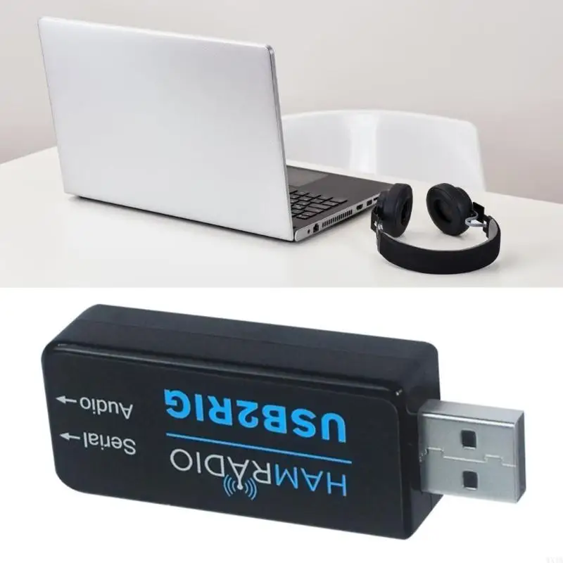 USB 외부 사운드 카드 컴퓨터 청각 어댑터 통합 청각 및 직렬