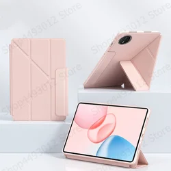 Premium Magnetic PU Leather Folio Stand Cover for Honor Pad 10 12.1 in (Pink)