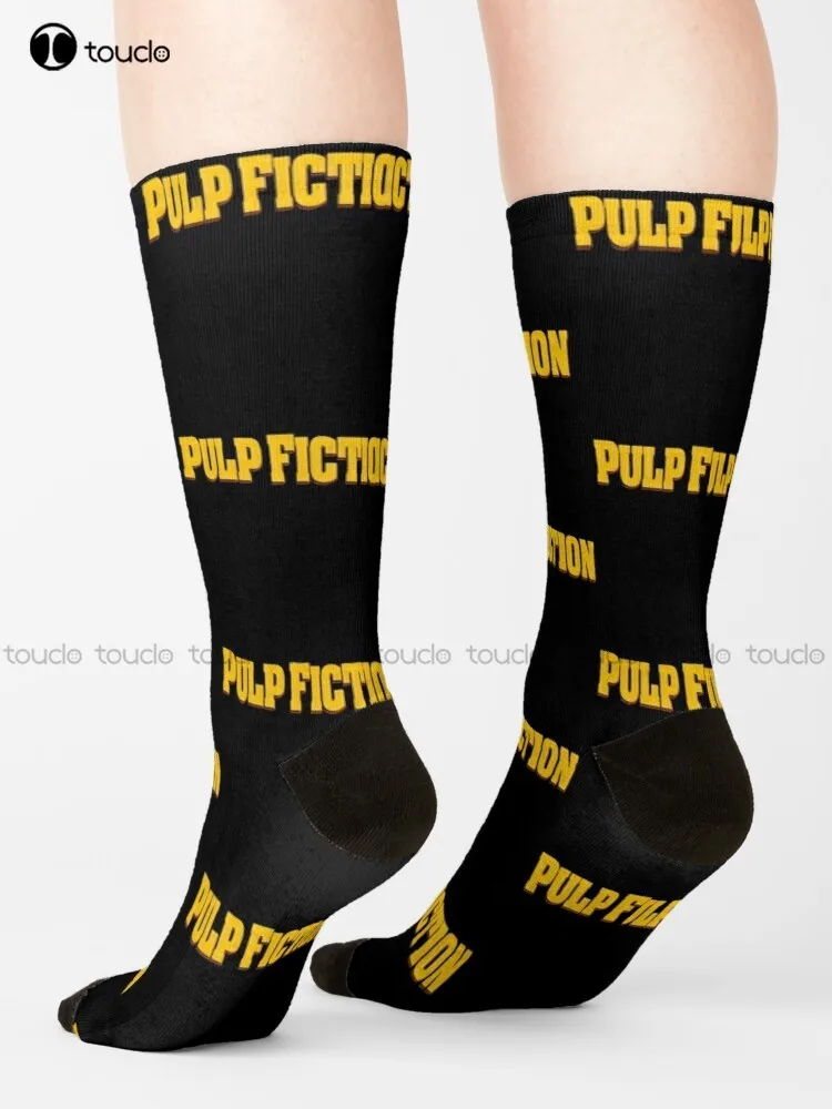 

Quentin Tarantino Pulp Fiction Movie T-Shirt Socks Sports Socks Cartoon Street Skateboard Socks Unisex Adult Teen Youth Socks