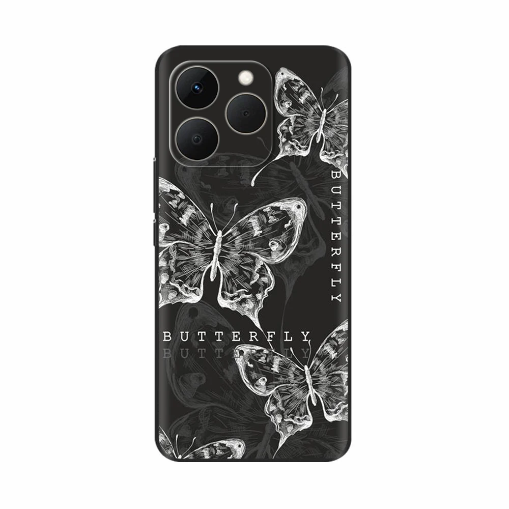 Fashionable Soft Silicone Protective Phone Case with Camera Protector