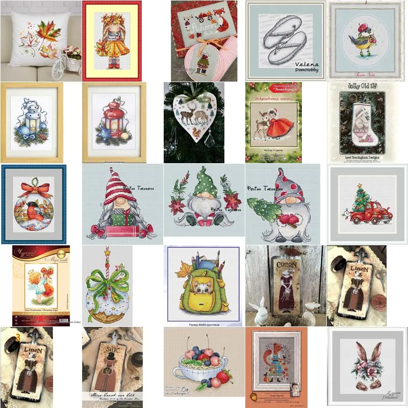 

lady 1-19-31 Counted Cross Stitch 25CT 14CT 18CT DIY Chinese Cross Stitch Kits Embroidery Needlework Sets