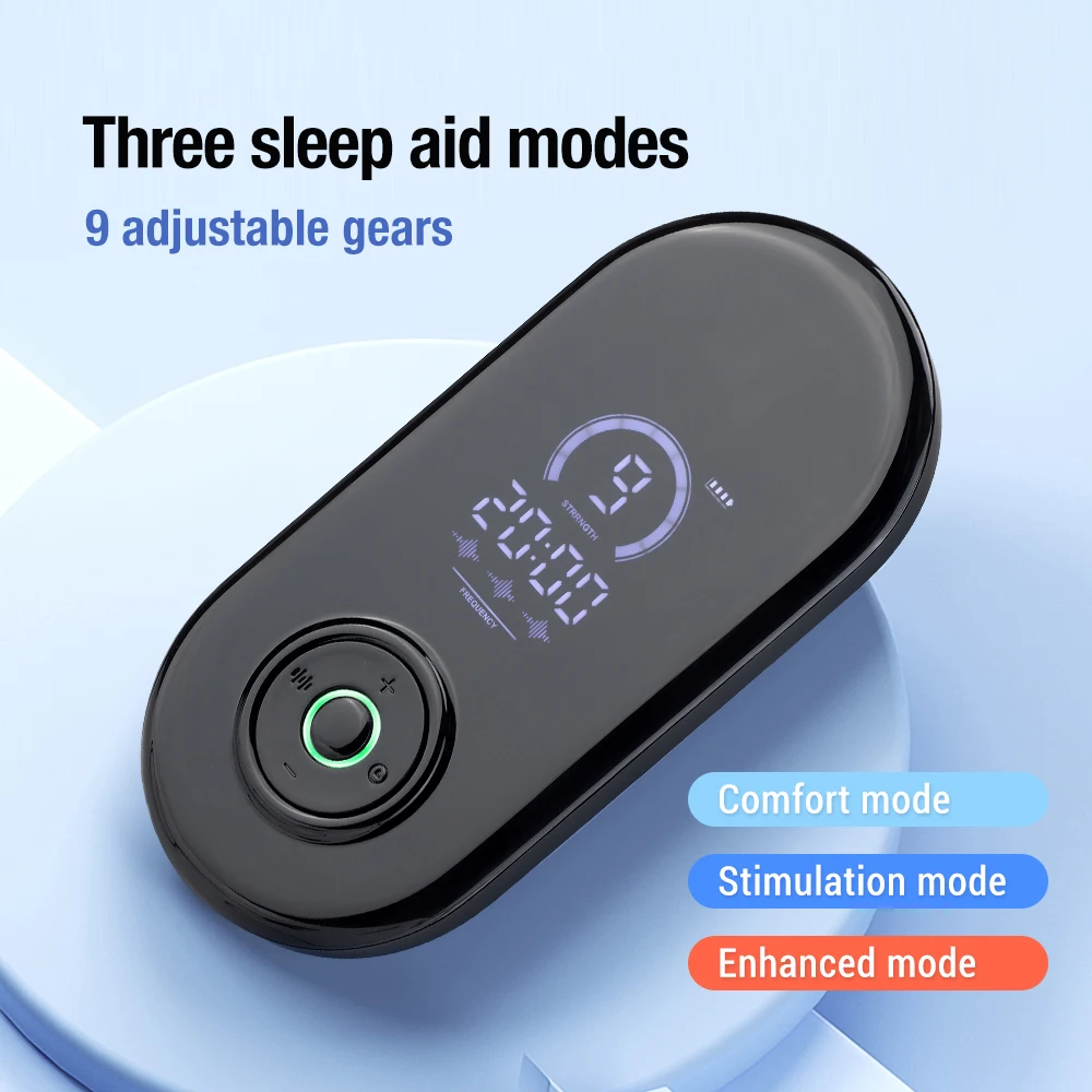 Ear Clip Insomnia Anxiety Depression Pulse CES Therapy Device Anxiety Electronic Acupuncture Apparatus Sleeping Aid Device