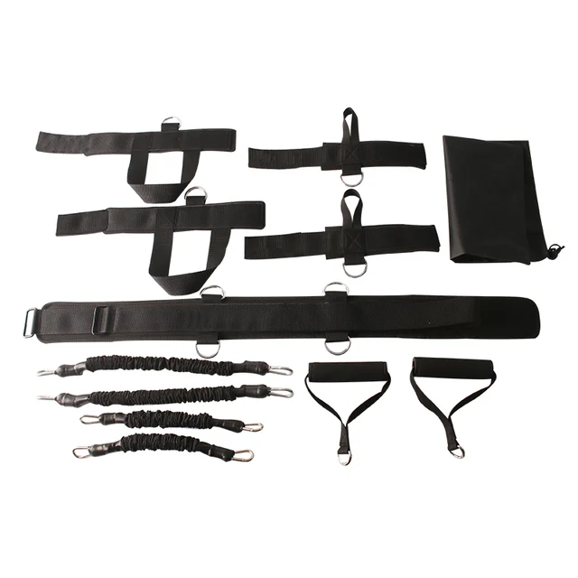 Resistance Band Belt Set for Boxing Training,Power Punch Strength,Pro Training,Pull Rope for Muay Thai,Karate Combat 2