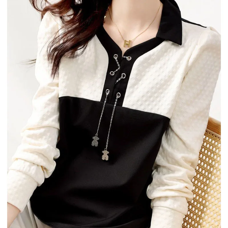 Sample Multi Roman Painting Tie Long Sleeve Top and Short Set