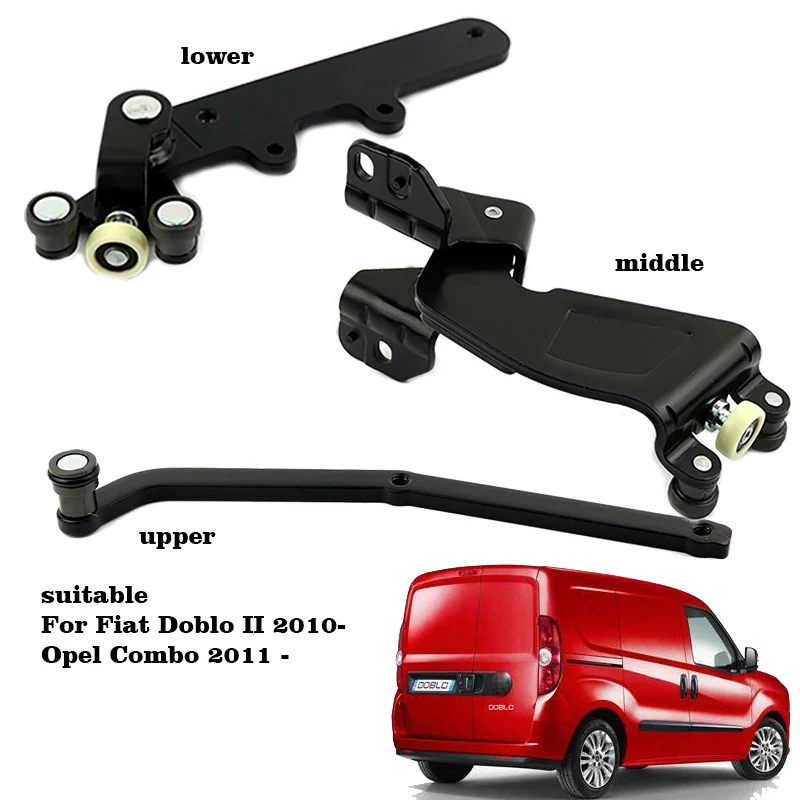 For Door 51943939 Opel Door - Roller - Kits 51814080 Sliding Doblo Right 2010 Guide Combo Conversion Fiat Oem:51814082 Hinge -top/middle/lower Ii AliExpress