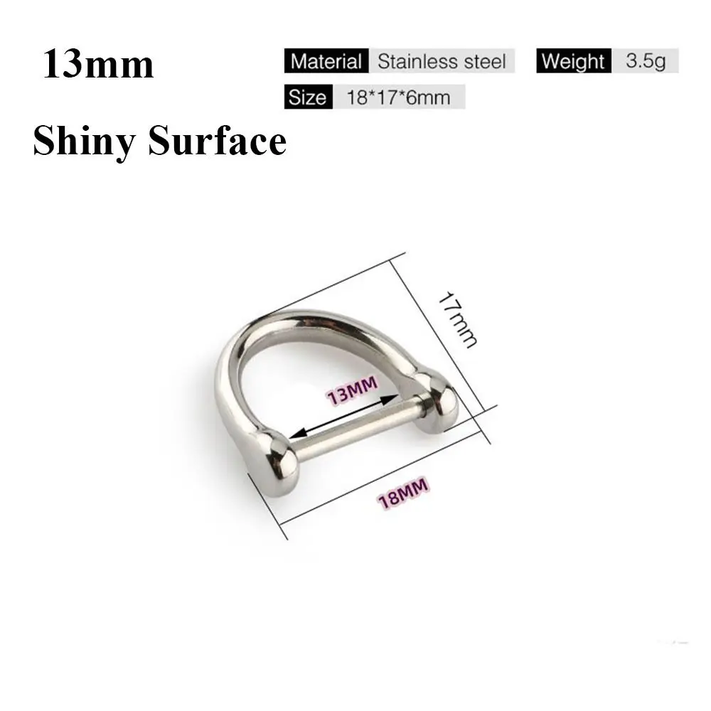 4 스타일 9mm/13mm/17mm/21mm 솔리드 카라비너 ??스테인레스 스틸 고품질..