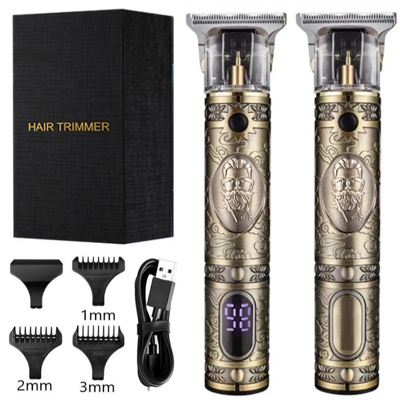 

Kemei-700B Electric Pro Li Clippers Barber 0mm Hair Trimmer Professional Haircut Shaver Carving Hair Beard Machine Styling Tool