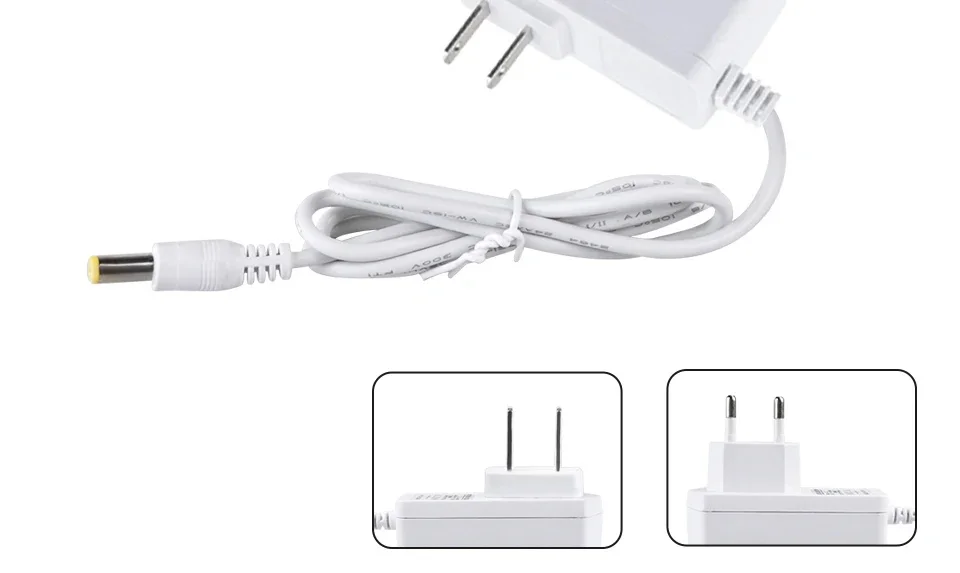 Description Picture 3 of itemLED Power Supply 12V 2A 3A 1A EU Power Adapter 24V 110V 220V AC to 12 Volt DC Driver for LED Strip Lighting Transformer Adapter