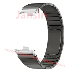 Stylish Stainless Steel Metal Business Wristband - Mi Band 8pro (Gray 1)