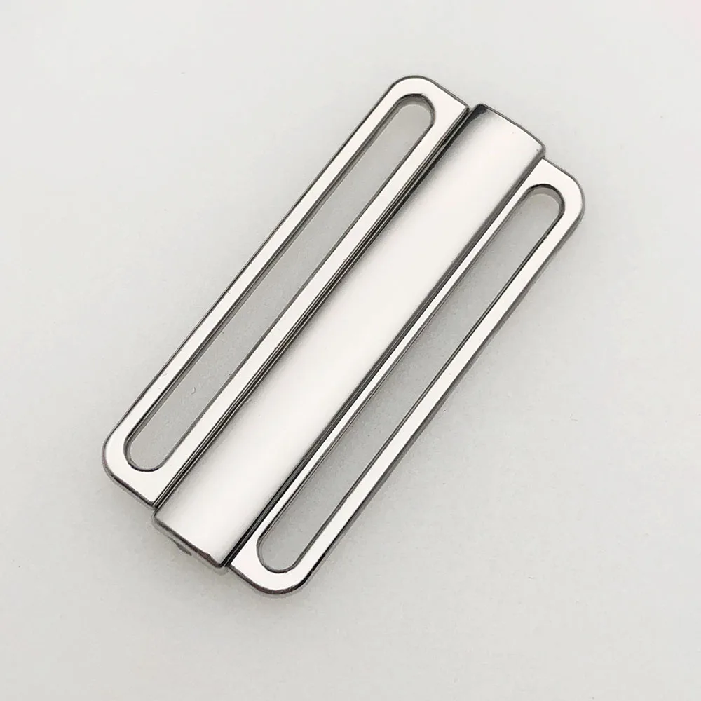

40MM 15 Sets/Lot Metal Front Closure Bra Clips Bikini Connectors