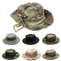 Multicam Boonie Hat Military Camouflage Tactical Cap Bucket Hats Army Hunting Outdoor Panama Hat Hiking Fishing Mountain Cap Men 2