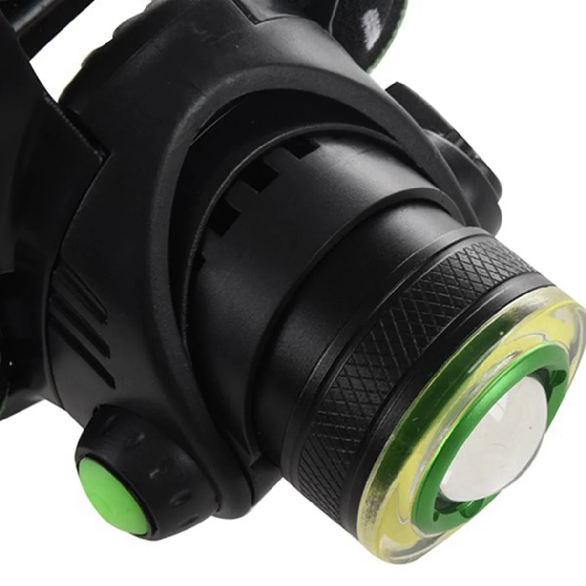BAAU 2X LED Mechanical Dimmable Light Lamp T6 Strong Light Rechargeable Lighting Lamp Outdoor Fishing