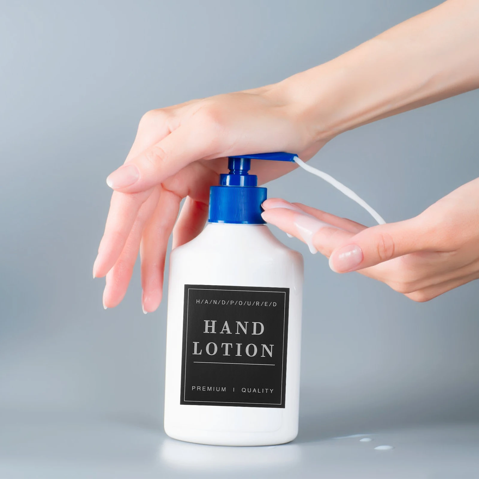 12pcs Bathroom Labels Sticker Shampoo Shower Gel Conditioner Dish Soap Dispenser Label Removable Waterproof Lotion Label Display bathroom labels sticker set