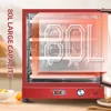Stainless Steel Large Capacity Oven 120L Commercial Electric Oven 14 Layer Multifunctional Wind Furnace Oven 2