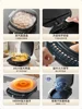 Electric baking pan for household use with double-sided heating, removable and washable pancake rack, deeper and larger 6