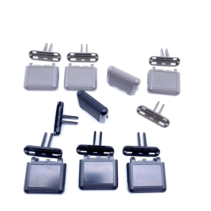 도요타 프라도 LC150 용 에어 컨디셔닝 벤트 토글 피스, 콘센트 카드 패드 클립, 풍향 조정 Plectrum 노브, 4 개