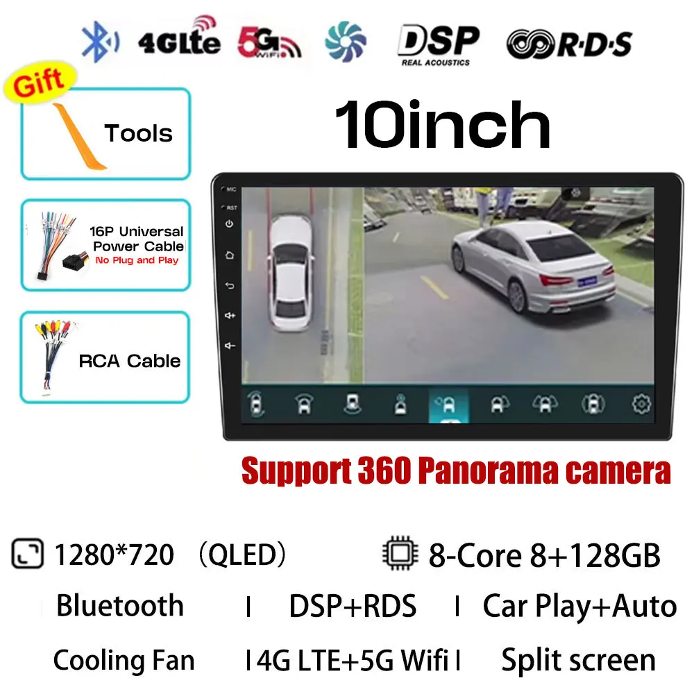 10inch 8G-128G 360
