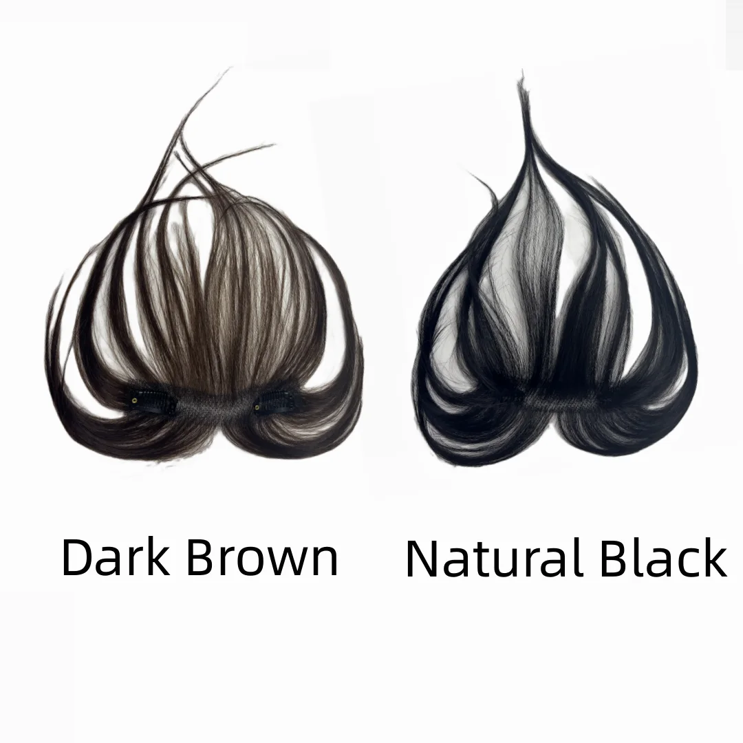 Human Hair Bangs Clip In Baby Hair For Women