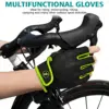 MOREOK Unisex Sports Gloves Fingerless Lycra MTB Road Bicycle Gloves 5MM Gel Pad Outdoor Anti-slip Bike Cycling Gloves Men Women 2