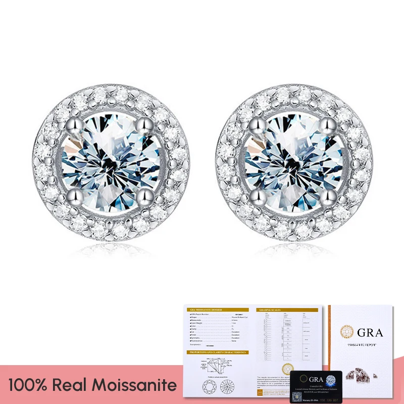 0.5 carat Moissanite