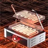 Electric Plate Pickpocket Stove Commercial Up and Down Flat Electric Steak Sanming Toast Machine 5