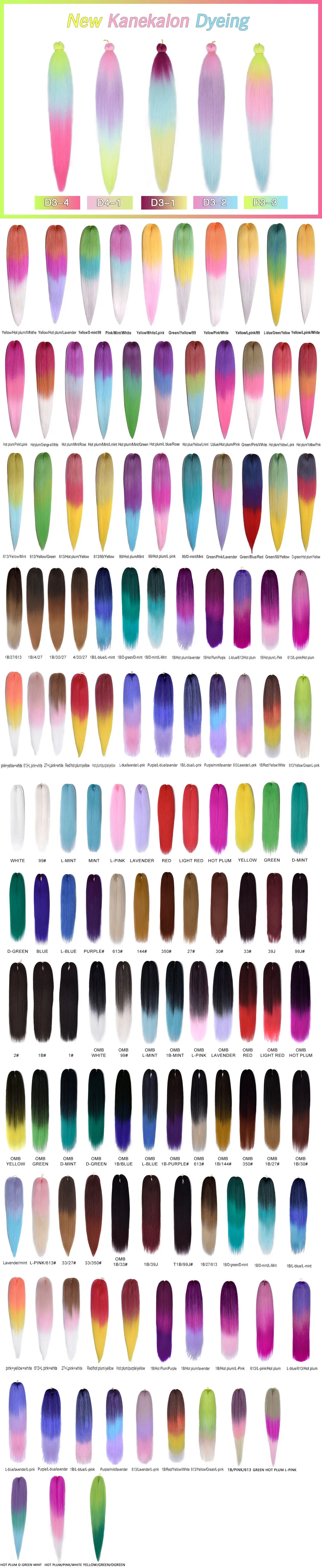 Miss Rola Synthetic Wholesale Bulk 5 Pieces 24 Inch 100g Stretched Jumbo Braiding Hair Kanekalon Pink Twist Braid Hair Extension