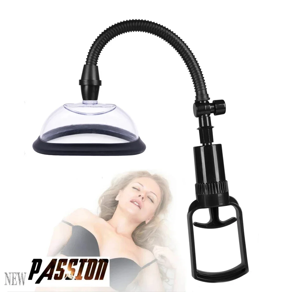 Sex Toys Breast Massage Nipple Stimulator Enlarge Vacuum Pump Cover Women Pussy Pump Vagina 110/130mm Clitoris Sucker