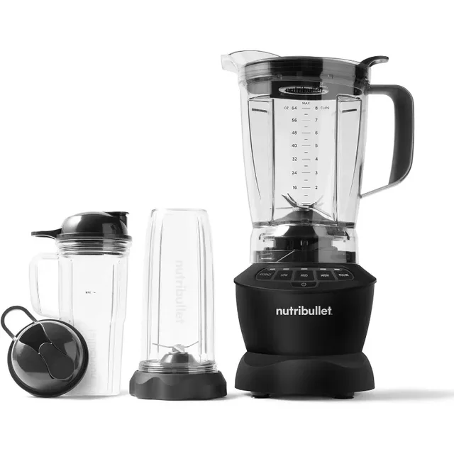 Full-Size Blender Combo 1200W –Matte Black 2