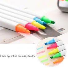 

5 Color Art Marker Highlighter Pen Set Thick Tip Stationery for Student Office School Supplies Fluorescent Pen Colored Markers