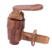  Wood grain 12mm Leak Proof Faucet Water Tap Glass Wine Bottle Jar Barrel Water Tank Faucet With Filter Wine Valve Water Dispense 