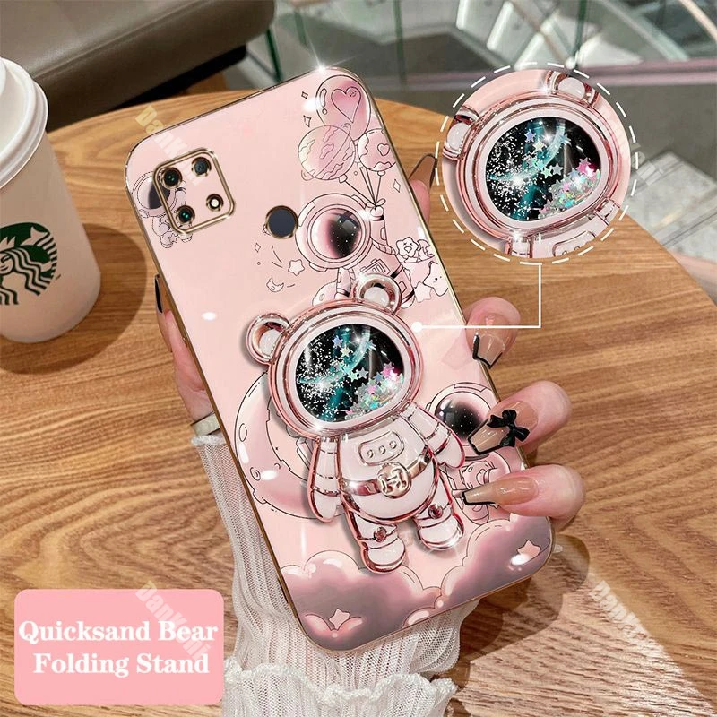 J&H Xiaomi Mi A2 Lite Funda, Xiaomi Mi A2 Lite Stand Caso, Xiaomi Mi A2 Lite Anti-Slip Caso, Finger Loop Case con 360 Grado Rotatorio Anillo Soporte para Xiaomi Mi A2 Lite