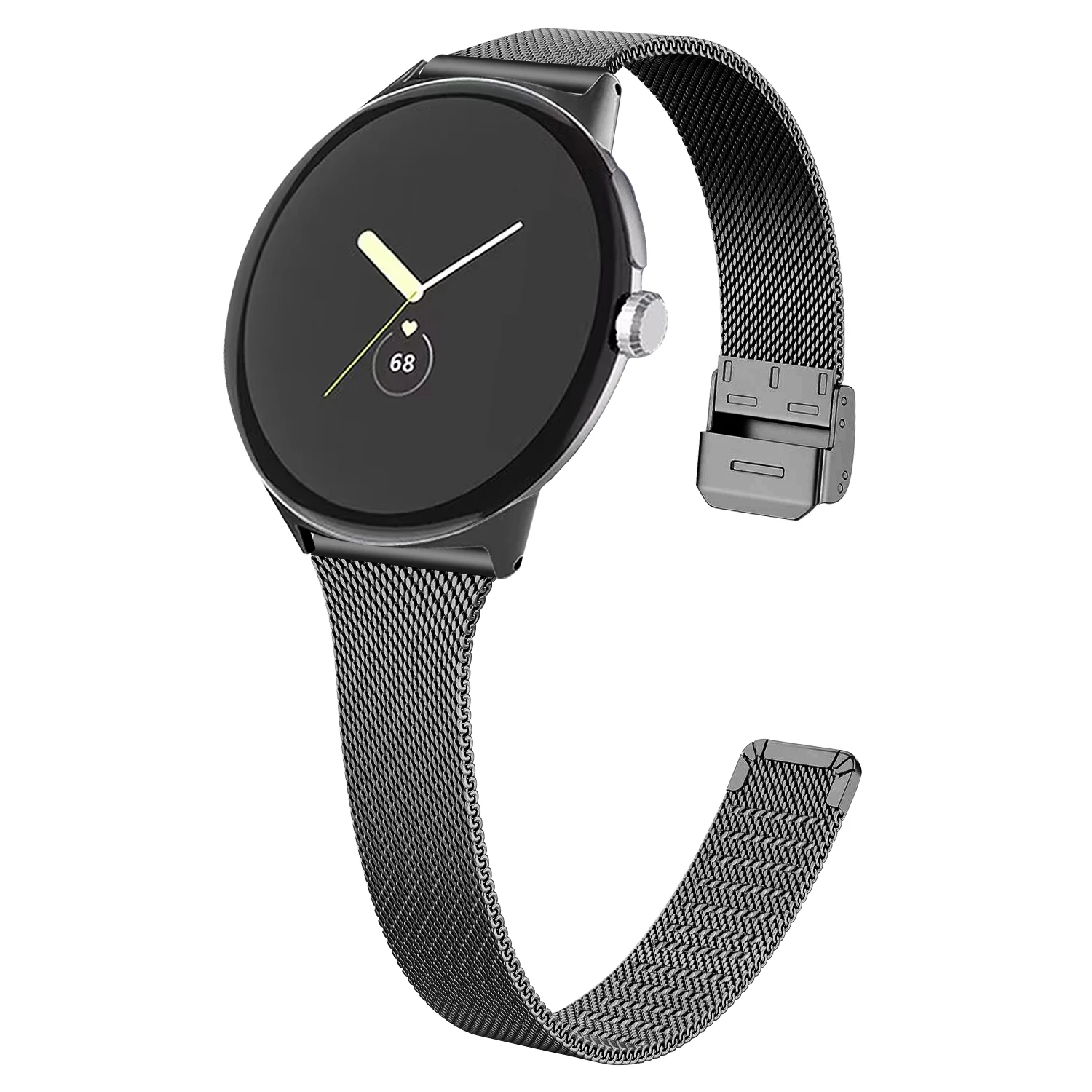 

Slim Milanese Metal Band For Google Pixel Watch Strap No Gaps Smartwatch Stainless Steel Correa Bracelet For Google Pixel Watch