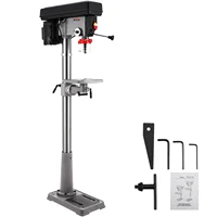 13-inch Floor Drill Press with Variable Speed and Tilting Worktable for Wood Metal Drilling 1