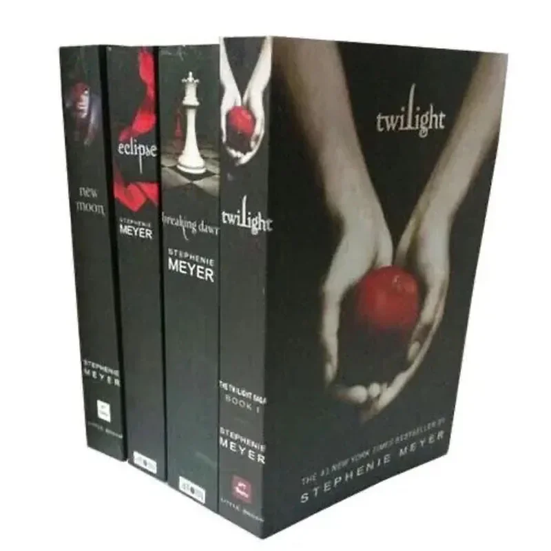 The Twilight Saga Volume 1-4 English Novels Complete Set