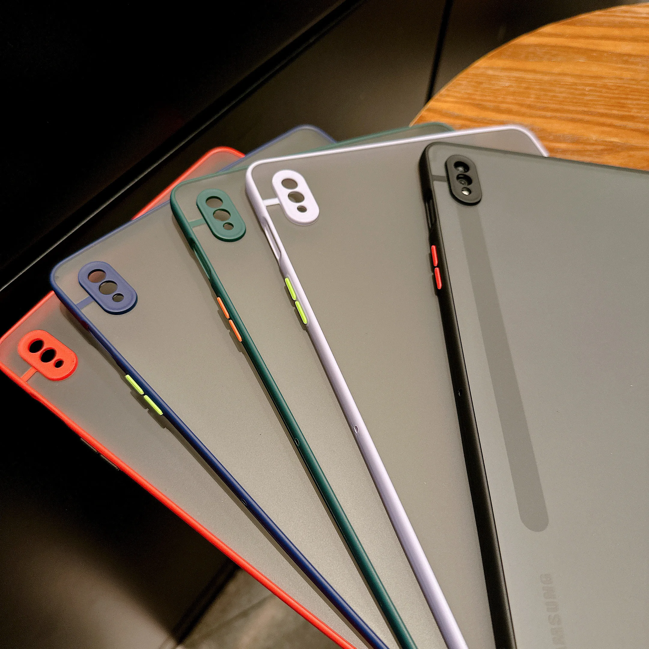 Matte Translucent Shockproof Hard Tablet Case Sleeve