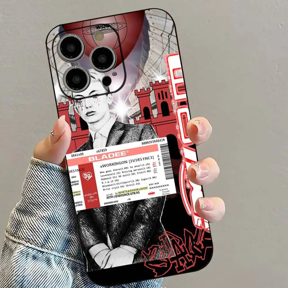 Bladee 333 Drain Gang IceDancer Eversince Ticket Phone Case Silicone Soft  Case For IPhone 17 16 15 14 13 12 11 Plus Pro Max Air - AliExpress 202192403