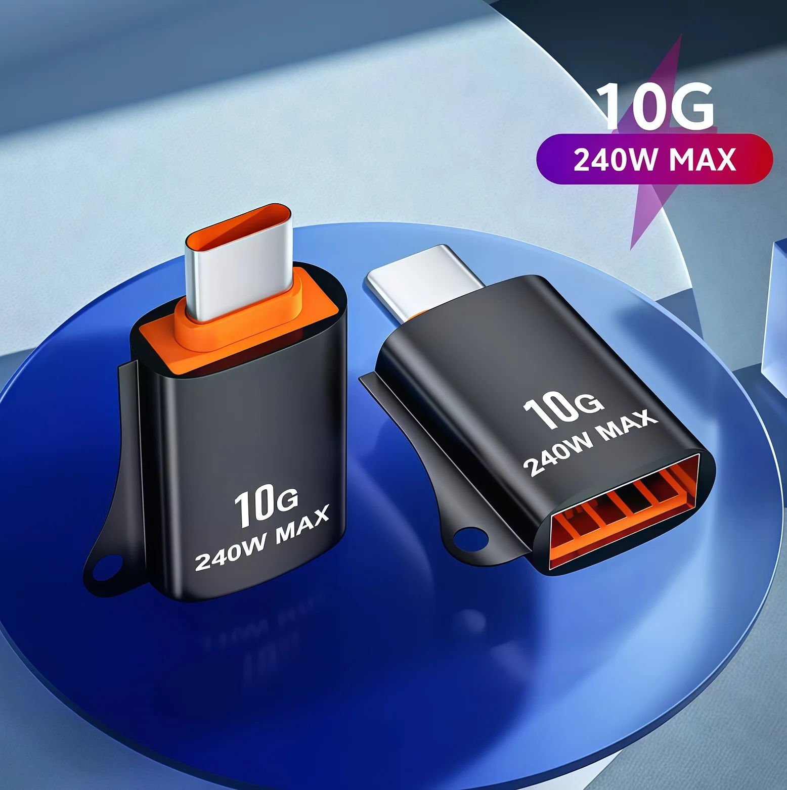 OTG 타입 C 데이터 전송 어댑터 타입 C 암-USB 수 컨버터 고속 충전 어댑터