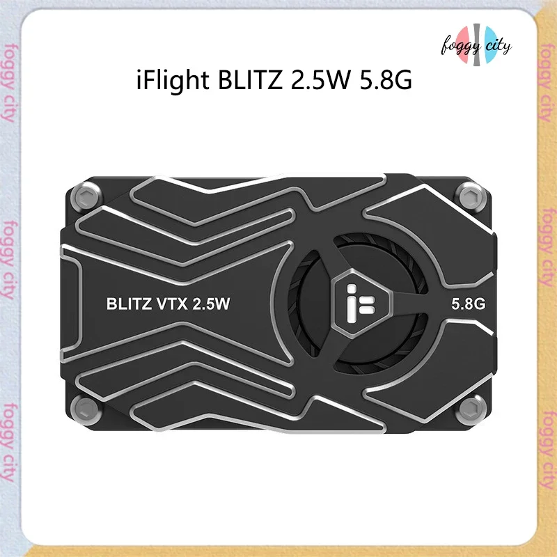 

Iflight Blitz 2.5w 5.8g Long Range Vtx Image Transmission High Power Built In Microphone Suitable For Crossover Aircraft