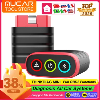 Thinkdiag Mini Car OBD2 Scanner Lettore di codici diagnostici del sistema completo Scanner di guasti del motore per auto con protocollo OBD II dal 1996