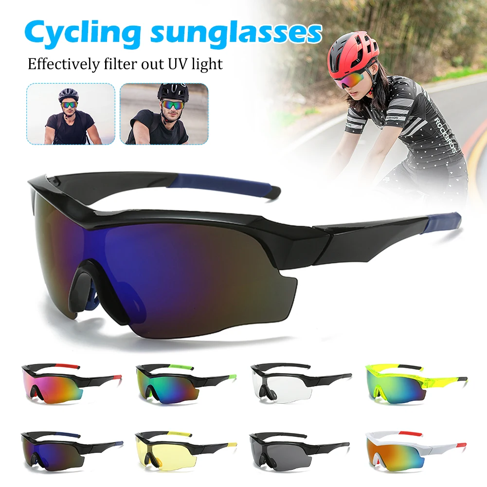 

Outdoor Cycling Sunglasses UV400 Windproof Protection Road Ride Glasses Mountain Riding Sports Goggles Eyewear For Run Hiking