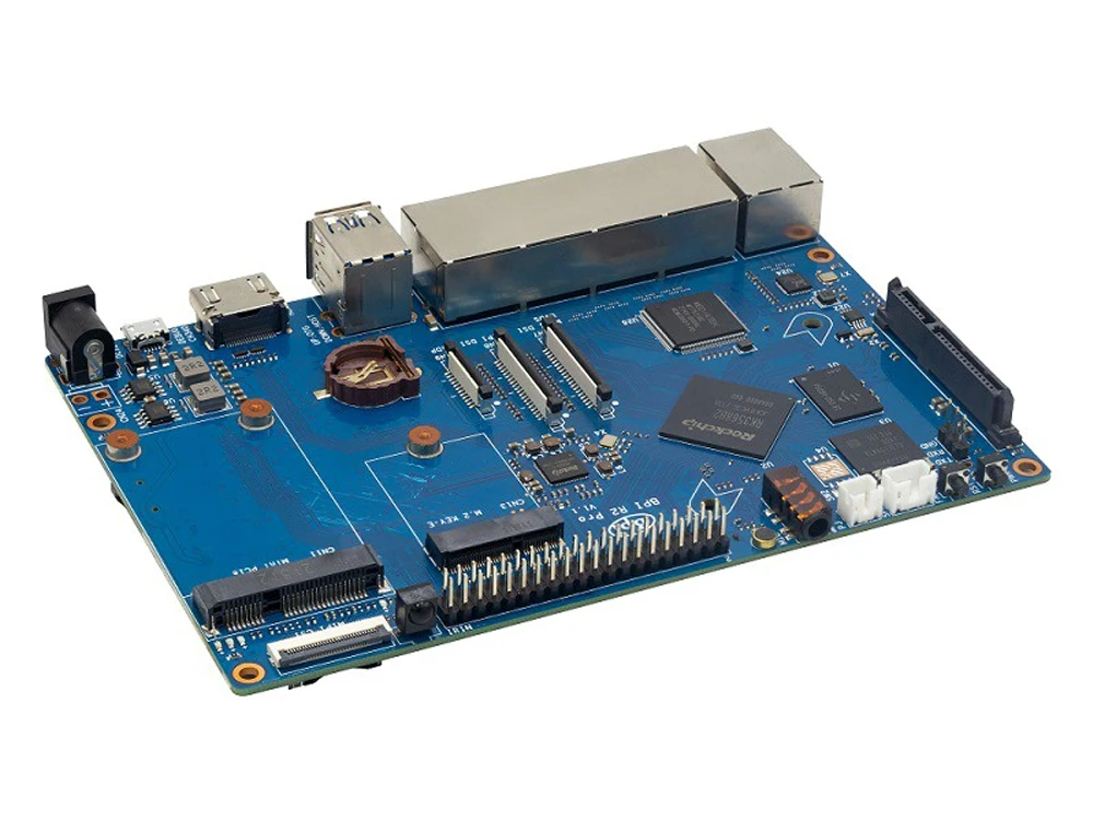 Banana PI BPI-R2 Pro Smart Router Board Rockchip RK3568 2GB LPDDR4 Support PCIE